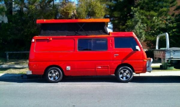Where is the battery in a nissan urvan #8