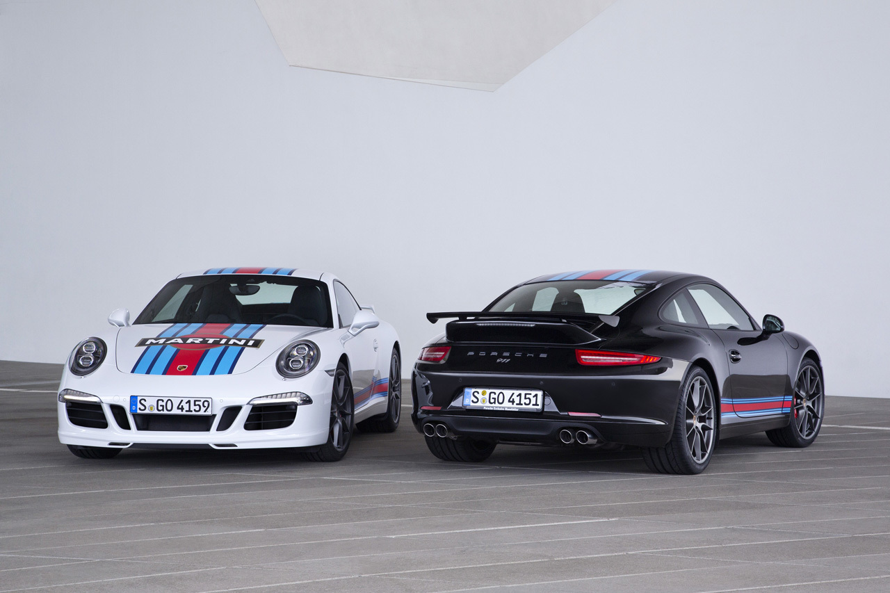 Porsche Martini edition 911 to celebrates Le Mans return