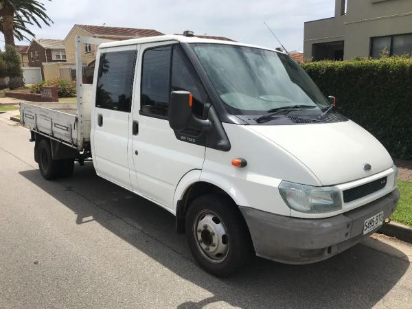 ford transit dual cab for sale