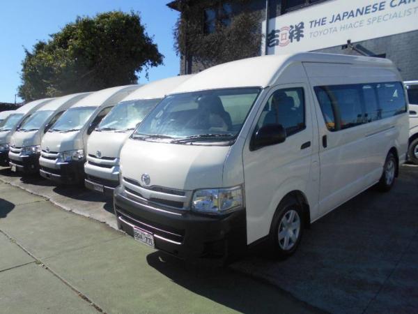 2011 TOYOTA HIACE COMMUTER KDH223R MY11 UPGRADE