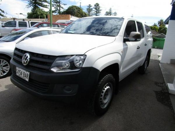 2014 Volkswagen Amarok 2H MY13 TDI340 (4x2) White 6 Speed Manual Dual Cab