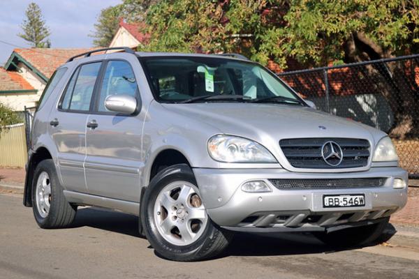 2004 Mercedes-Benz ML350 W163 4x4 Silver 5 Speed Auto Tipshift