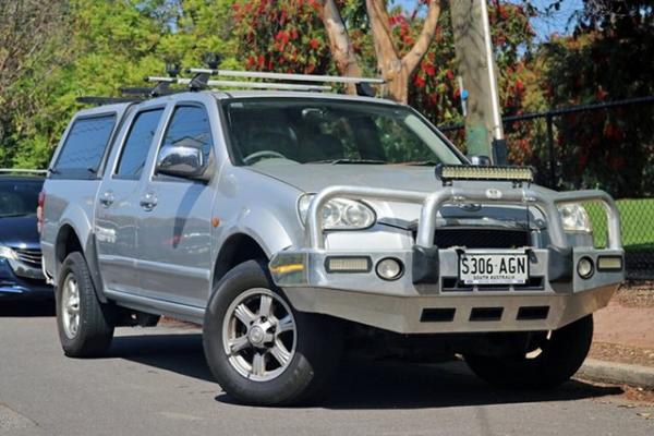 2010 Great Wall V240 K2 (4x4) Silver 5 Speed Manual Dual Cab
