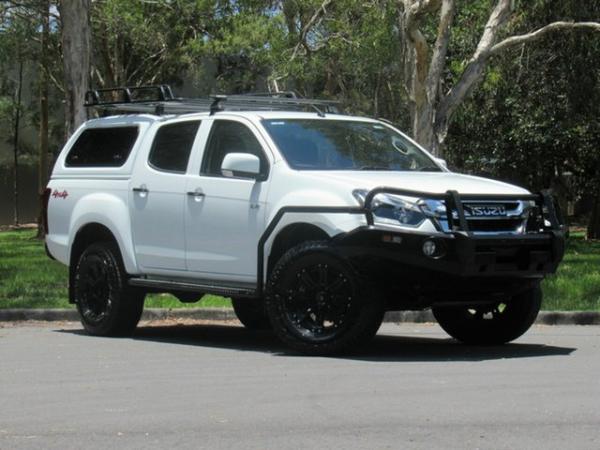 2018 Isuzu D-MAX MY17 LS-M Crew Cab White 6 Speed Manual