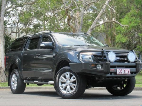 2012 Ford Ranger PX Wildtrak Double Cab Grey 6 Speed Manual