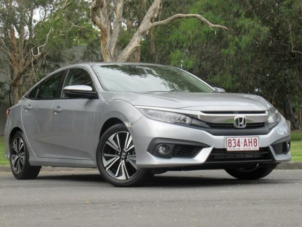 2017 Honda Civic 10th Gen MY17 VTi-LX Silver 1 Speed Constant Variable