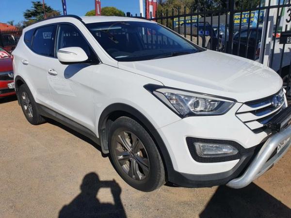 2013 Hyundai Santa Fe DM MY13 Active White 6 Speed Sports Automatic