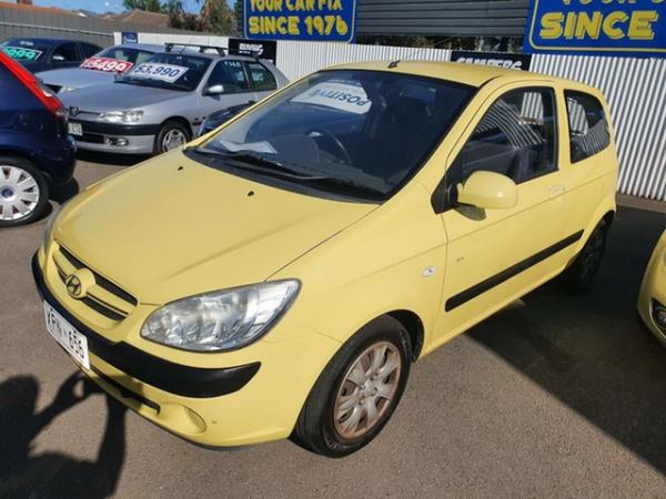 2007 Hyundai Getz TB MY07 SX Yellow 5 Speed Manual