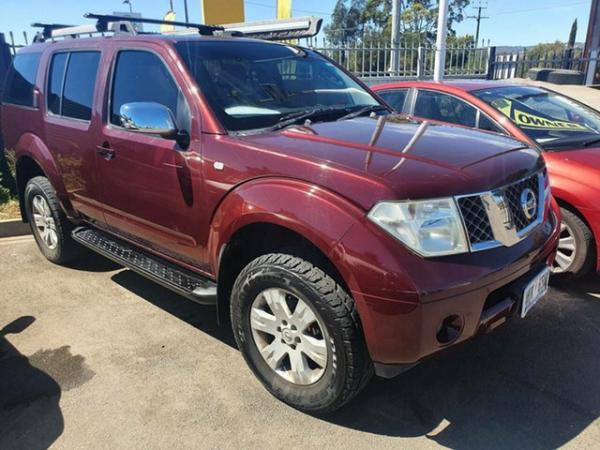 2005 Nissan Pathfinder R51 TI Burgundy 5 Speed Sports Automatic