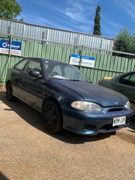 1997 Hyundai Excel X3 LX Blue 5 Speed Manual