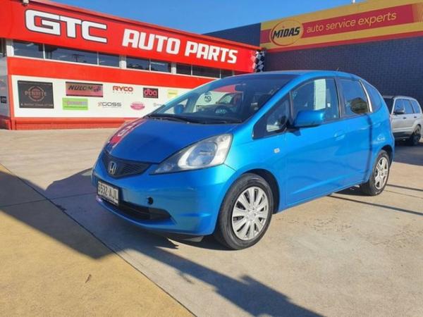 2010 Honda Jazz GE MY10 GLi Blue Green 5 Speed Automatic