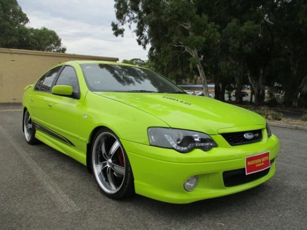 2004 Ford Falcon BA Mk II XR6 Turbo Citric Acid 4 Speed Sports Automatic