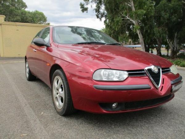 2001 Alfa Romeo 156 MY2001 Selespeed Twin Spark Red 5 Speed Seq Manual Auto-Clutch