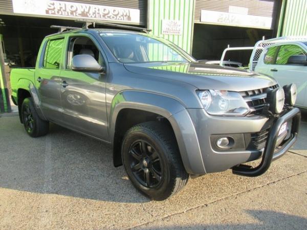 2014 Volkswagen Amarok 2H MY14 TDI420 4Motion Perm Highline Grey 8 Speed Automatic