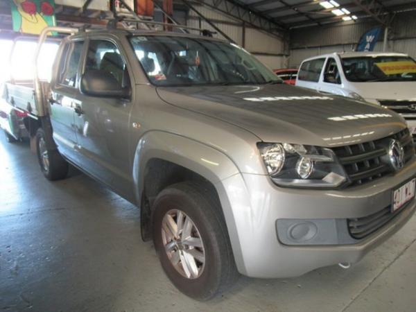 2015 Volkswagen Amarok 2H MY16 TDI420 4x2 Beige 8 Speed Automatic