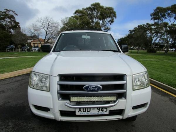 2007 Ford Ranger PJ 07 Upgrade XL (4x2) White 5 Speed Manual Dual Cab