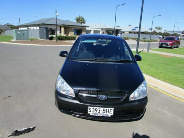 2010 Hyundai Getz TB MY09 SX Black 4 Speed Automatic