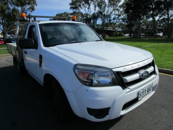 2009 Ford Ranger PJ 07 Upgrade XL (4x2) White 5 Speed Manual