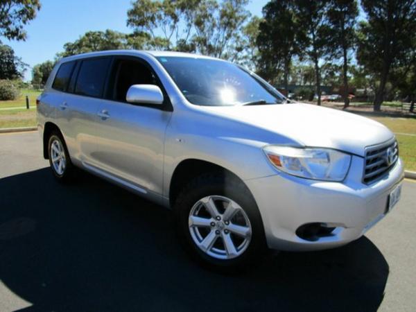 2008 Toyota Kluger GSU45R KX-R (4x4) 7 Seat Silver 5 Speed Automatic