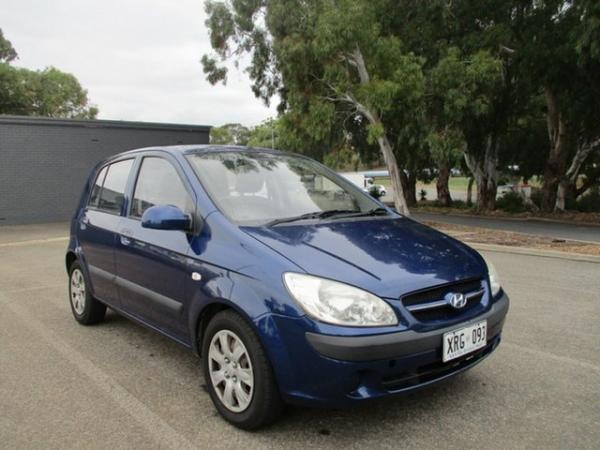 2007 Hyundai Getz TB MY06 Blue 5 Speed Manual
