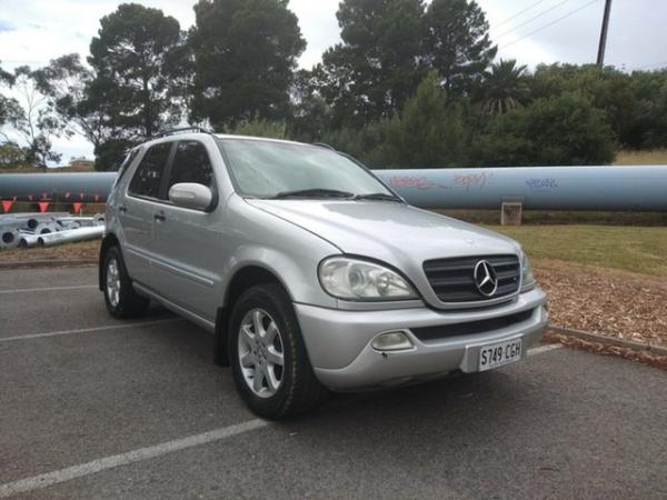 2002 Mercedes-Benz M-Class W163 MY2002 ML270 CDI Classic Silver 5 Speed Sports Automatic