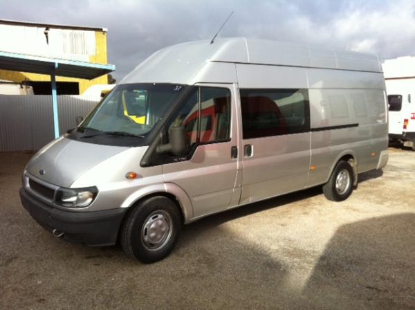 Ford transit long wheelbase high roof