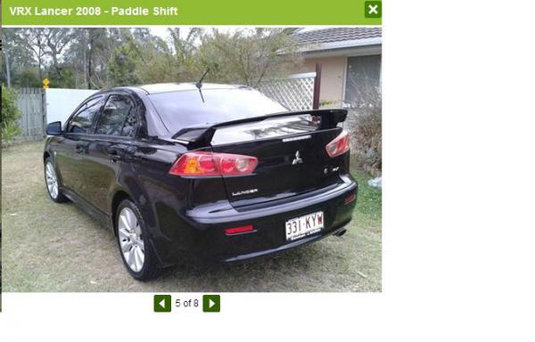 2008 Mitsubishi VRX Lancer VRX