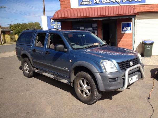 2004 Holden Rodeo Lx ute dualcab