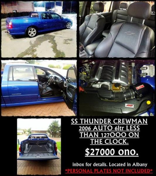2006 Holden crewman vz