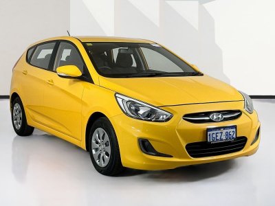 2017 Hyundai ACCENT RB4 MY17 ACTIVE CVT AUTO 6 SPEED