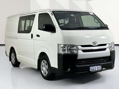 2017 Toyota Hiace KDH201R MY16 LWB CREW 4 SP AUTOMATIC