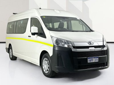 2022 Toyota HIACE GDH322R SLWB COMMUTER (12 SEATS) 6 SP AUTO SEQUENTIAL