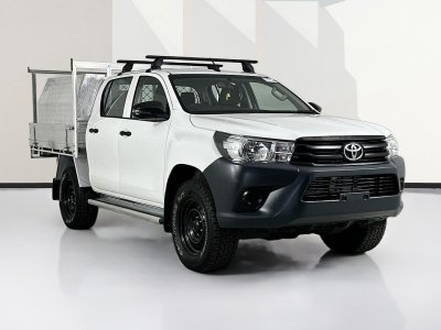 2018 Toyota HILUX GUN125R MY19 WORKMATE (4x4) 6 SP AUTOMATIC