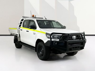 2021 Toyota HILUX GUN126R SR (4x4) 6 SP AUTOMATIC