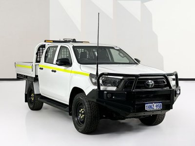 2022 Toyota HILUX GUN126R SR (4x4) 6 SP AUTOMATIC