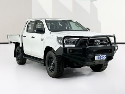 2022 Toyota HILUX GUN126R SR (4x4) STEEL WHEELS 6 SP AUTOMATIC