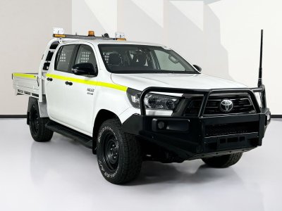 2022 Toyota HILUX GUN126R SR (4x4) 6 SP AUTOMATIC