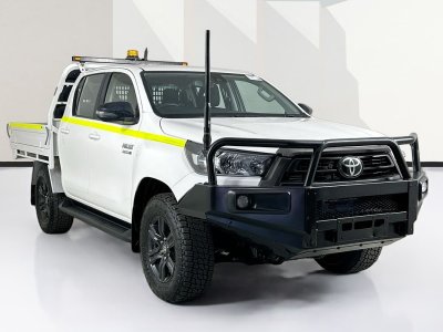2022 Toyota HILUX GUN126R SR (4x4) STEEL WHEELS 6 SP AUTOMATIC