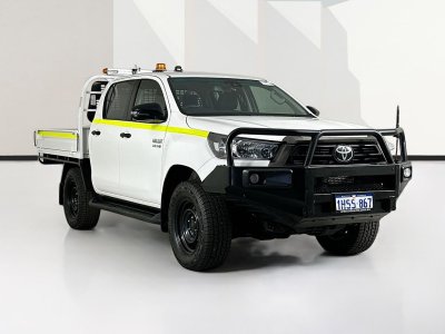 2022 Toyota HILUX GUN126R SR (4x4) 6 SP AUTOMATIC