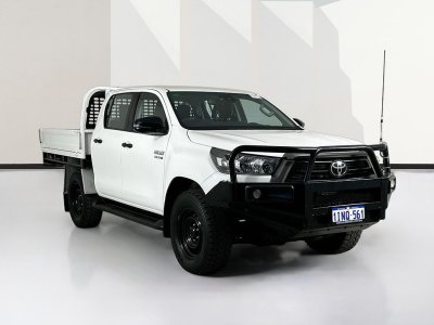 2022 Toyota HILUX GUN126R SR (4x4) 6 SP AUTOMATIC