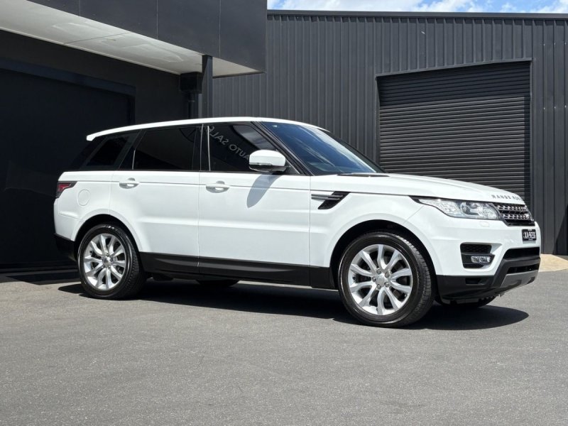 2014 Land Rover Range Rover Sport L494 14.5MY TDV6 SE White 8 Speed Sports Automatic Wagon