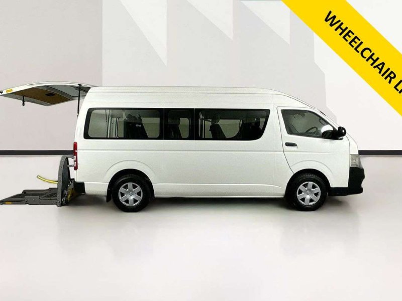 2013 Toyota Hiace KDH223R MY12 UPGRADE COMMUTER 4 SP AUTOMATIC