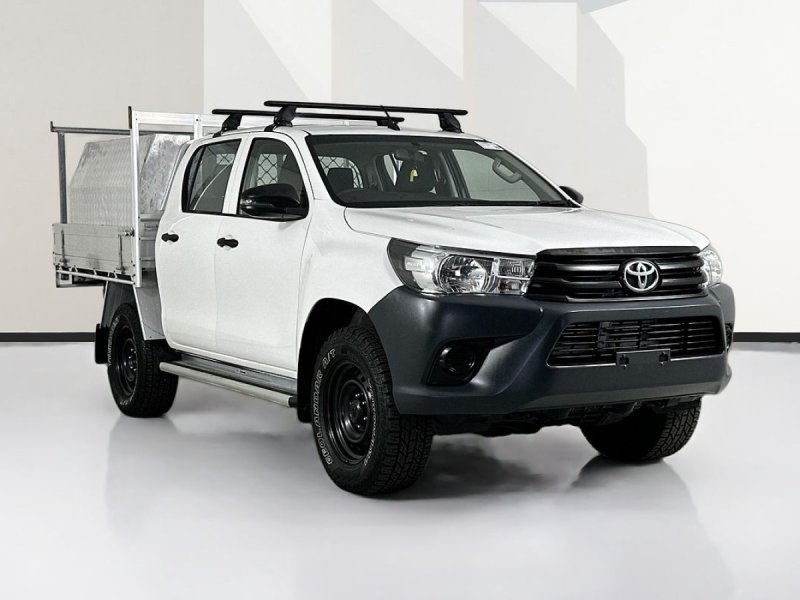2018 Toyota HILUX GUN125R MY19 WORKMATE (4x4) 6 SP AUTOMATIC