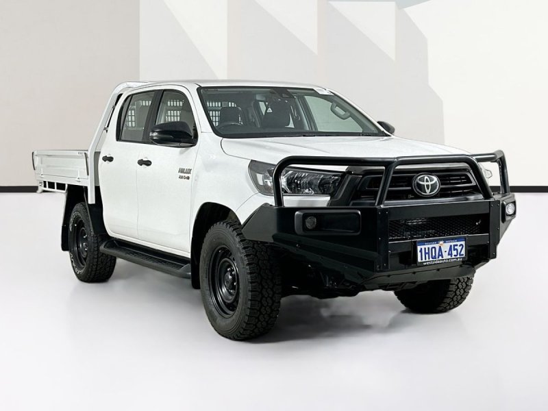 2022 Toyota HILUX GUN126R SR (4x4) STEEL WHEELS 6 SP AUTOMATIC