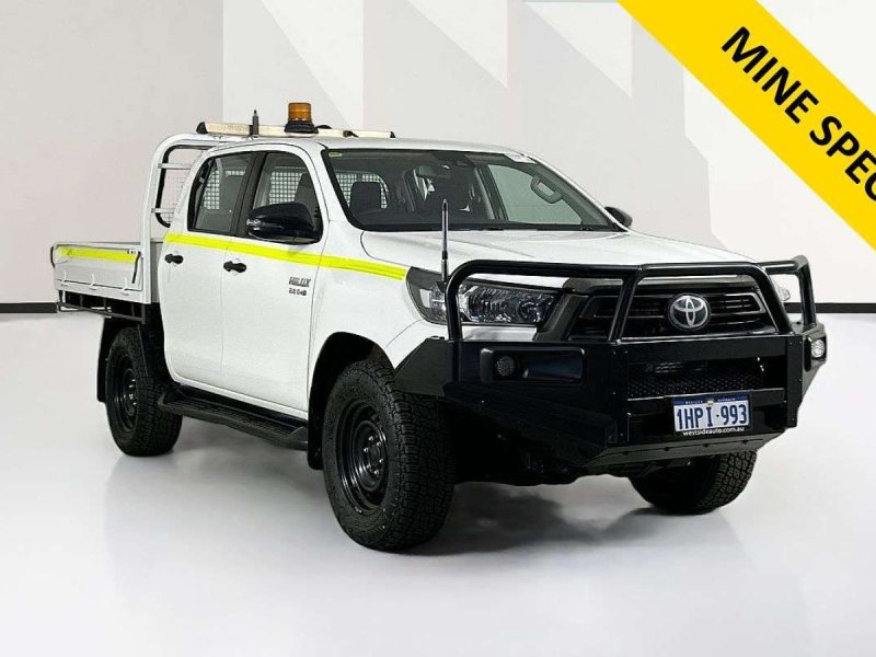 2022 Toyota HILUX GUN126R SR (4x4) STEEL WHEELS 6 SP AUTOMATIC