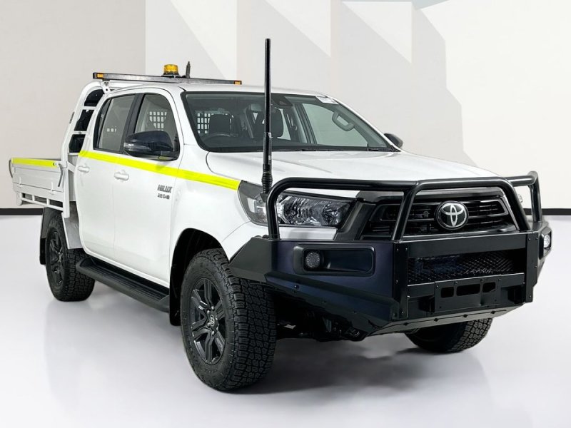 2022 Toyota HILUX GUN126R SR (4x4) STEEL WHEELS 6 SP AUTOMATIC
