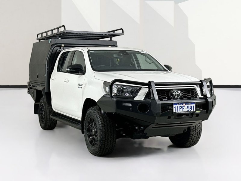 2024 Toyota HILUX GUN126R RC SR (4x4) 6 SP AUTOMATIC