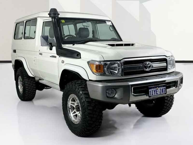 2022 Toyota LANDCRUISER 70 SERIES VDJ78R GXL TROOP CARRIER 5 SP MANUAL