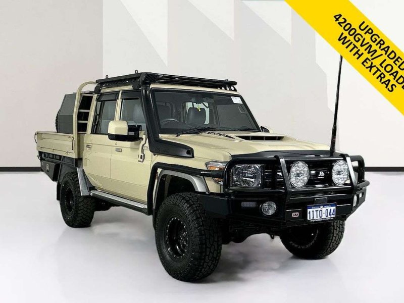 2023 Toyota LANDCRUISER 70 SERIES VDJL79R LC79 GXL 5 SP MANUAL