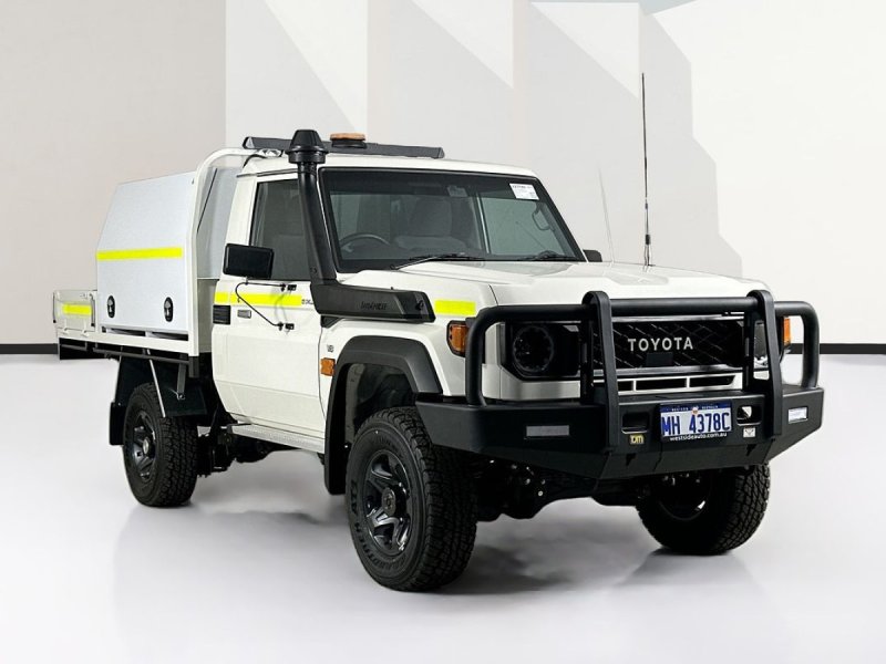 2024 Toyota LANDCRUISER 70 SERIES VDJL79R LC79 GXL + DIFF LOCKS 5 SP MANUAL